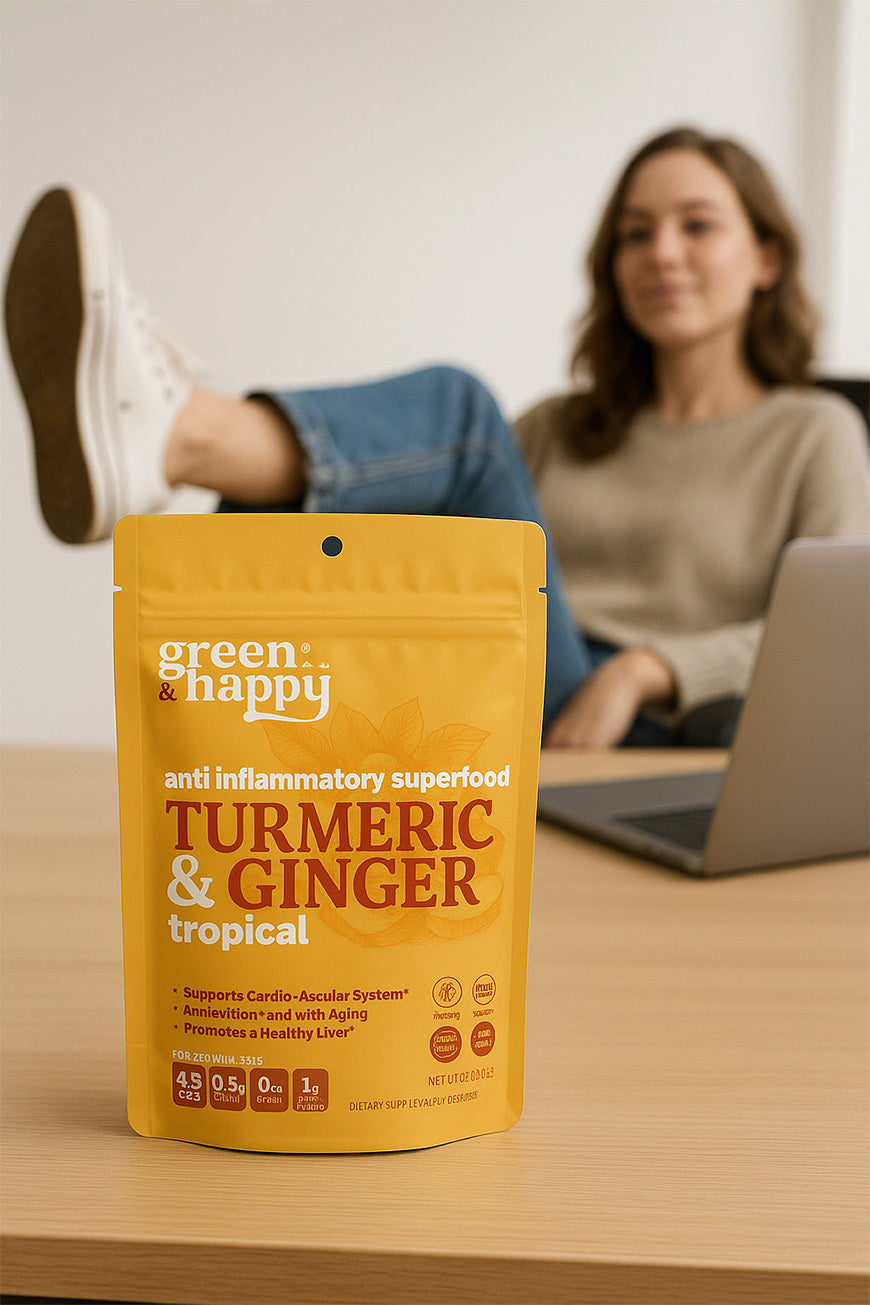 Green & Happy Turmeric & Ginger Tropical