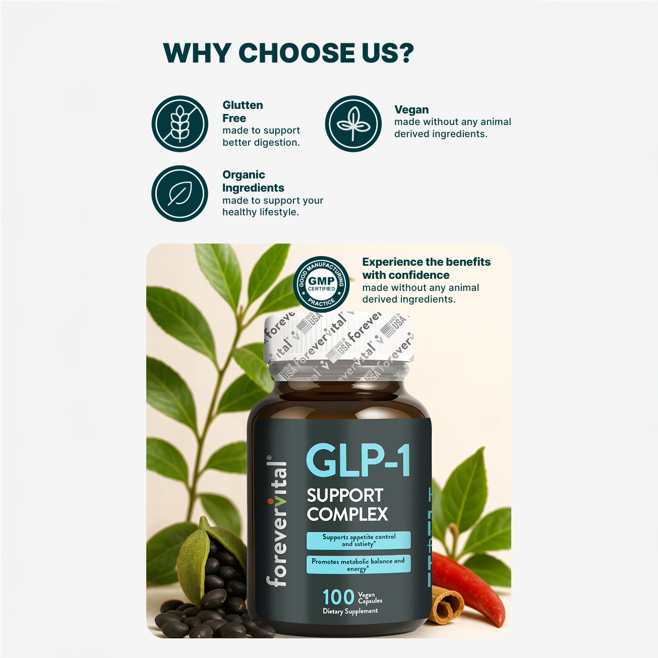 Forevervital GLP-1 Support Complex