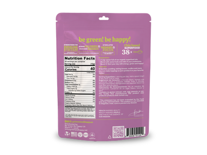 Mezcla roja verde y feliz y matcha premium 